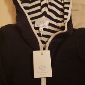 Carolina Zapf Hooded zip up sweater